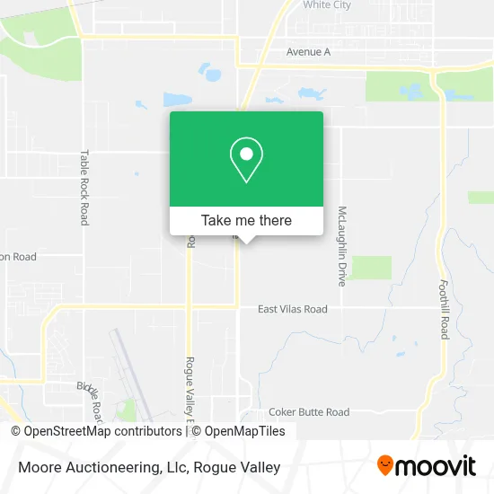 Moore Auctioneering, Llc map