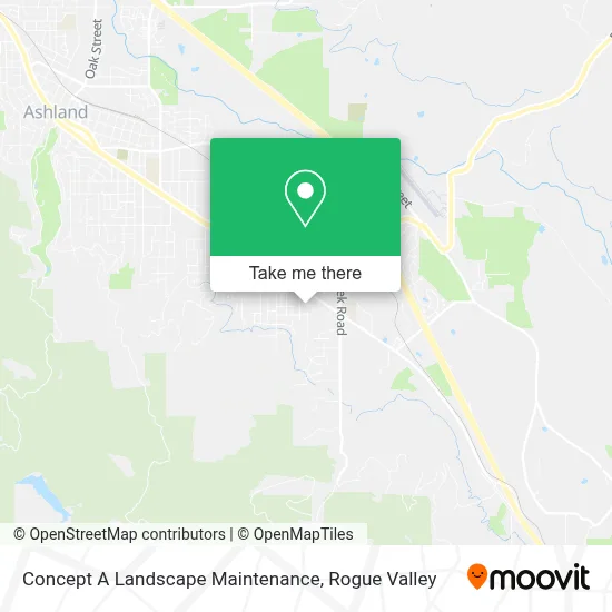 Concept A Landscape Maintenance map