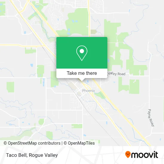Taco Bell map