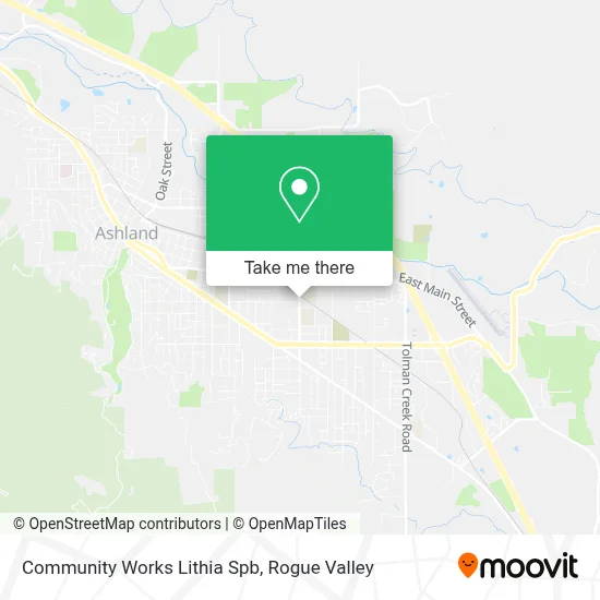 Community Works Lithia Spb map