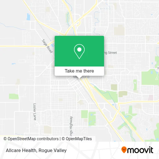 Allcare Health map