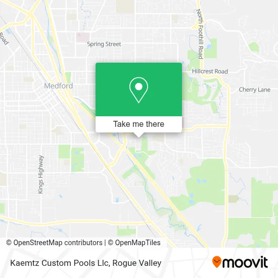 Kaemtz Custom Pools Llc map
