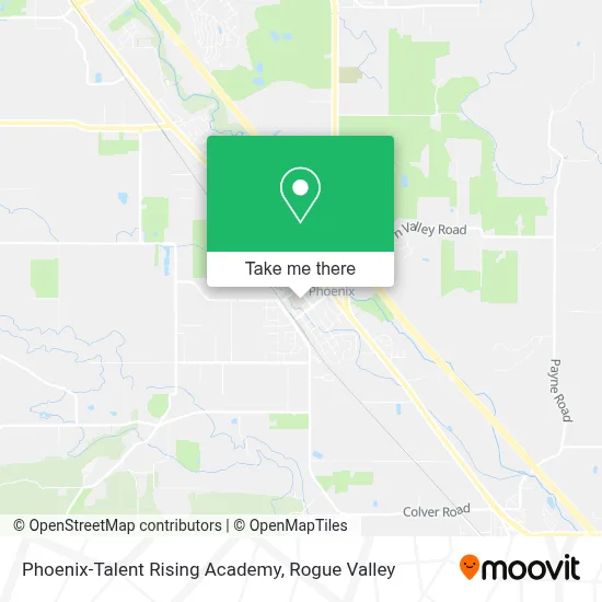Phoenix-Talent Rising Academy map