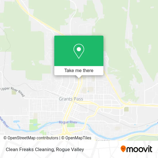 Clean Freaks Cleaning map