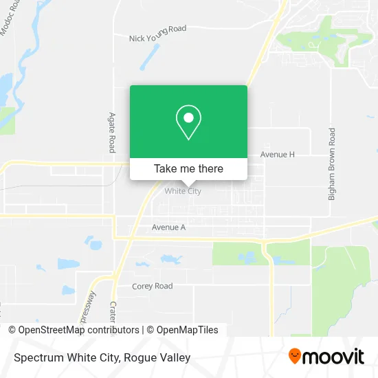 Spectrum White City map