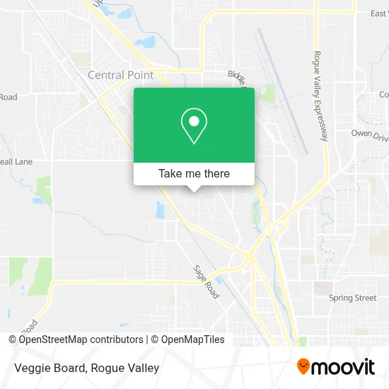 Veggie Board map