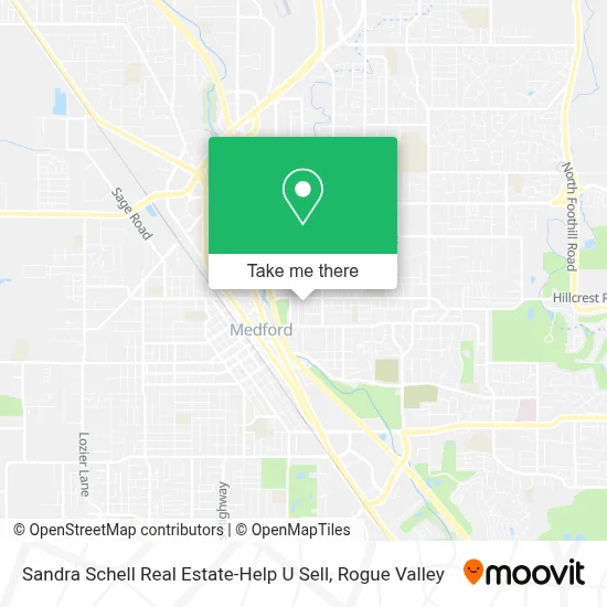Sandra Schell Real Estate-Help U Sell map