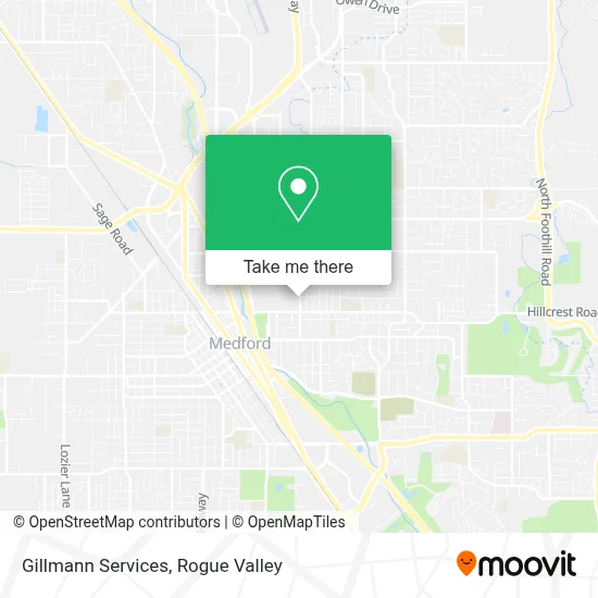 Gillmann Services map
