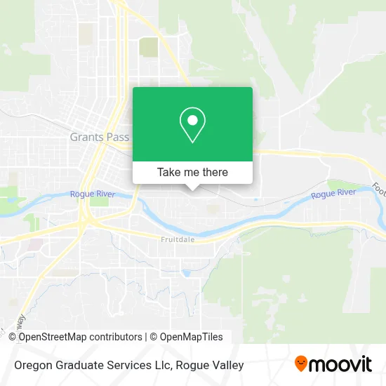 Oregon Graduate Services Llc map