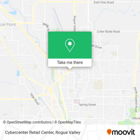 Cybercenter Retail Center map