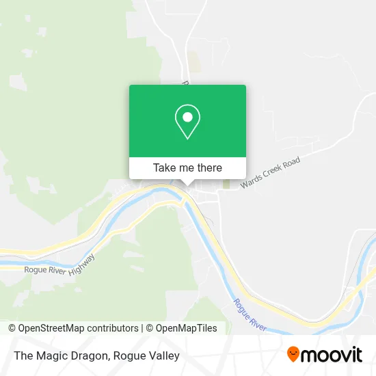 The Magic Dragon map