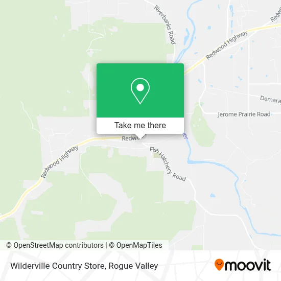 Wilderville Country Store map