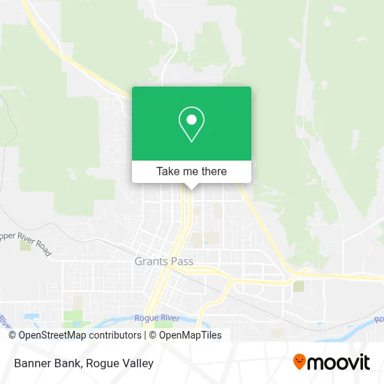 Banner Bank map