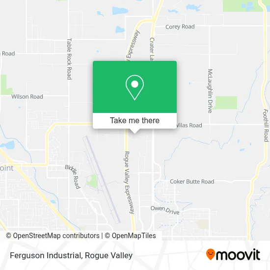 Ferguson Industrial map