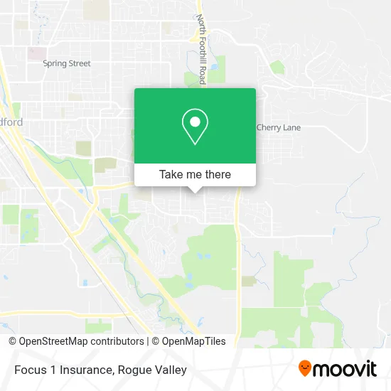Focus 1 Insurance map