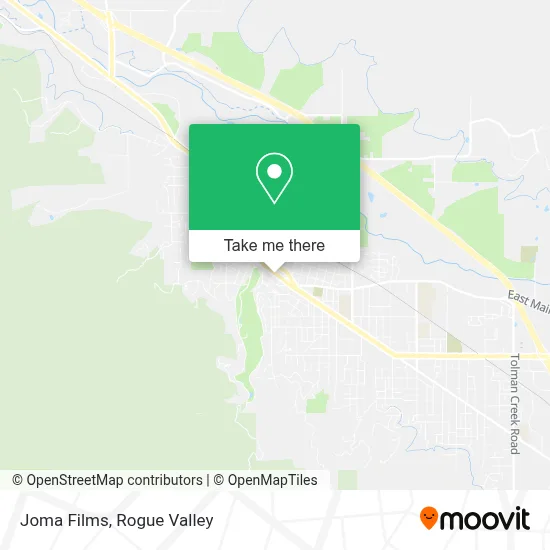 Joma Films map
