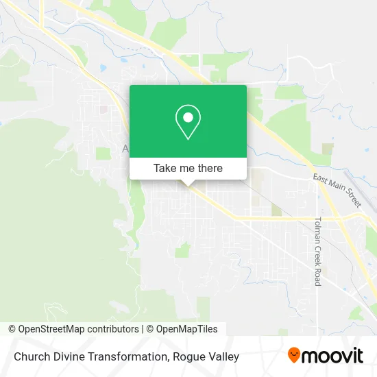 Church Divine Transformation map
