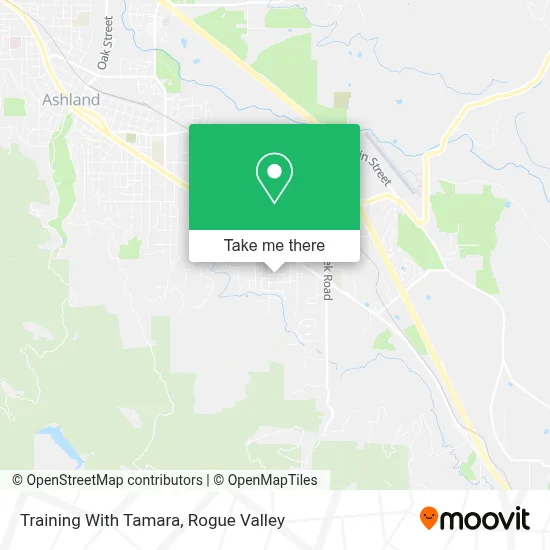 Training With Tamara map
