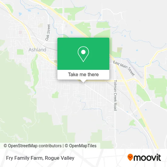 Fry Family Farm map