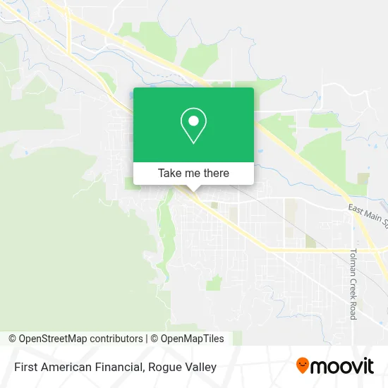 First American Financial map