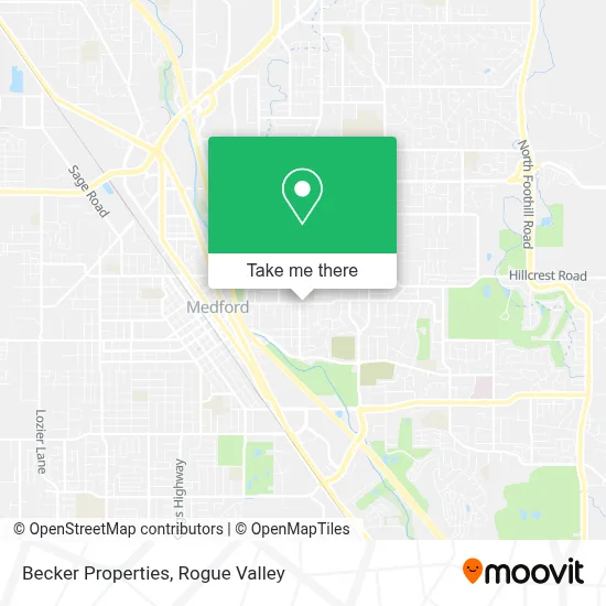 Becker Properties map