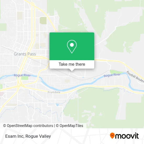 Esam Inc map