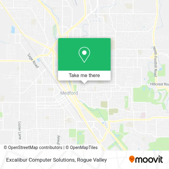 Excalibur Computer Solutions map