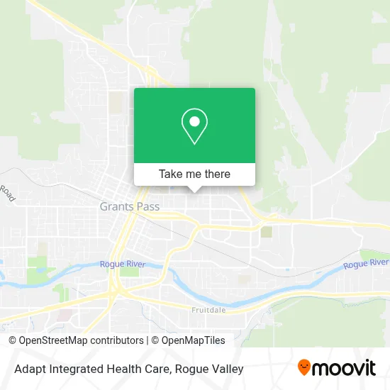Adapt Integrated Health Care map