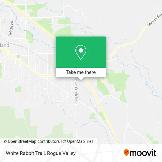 White Rabbit Trail map