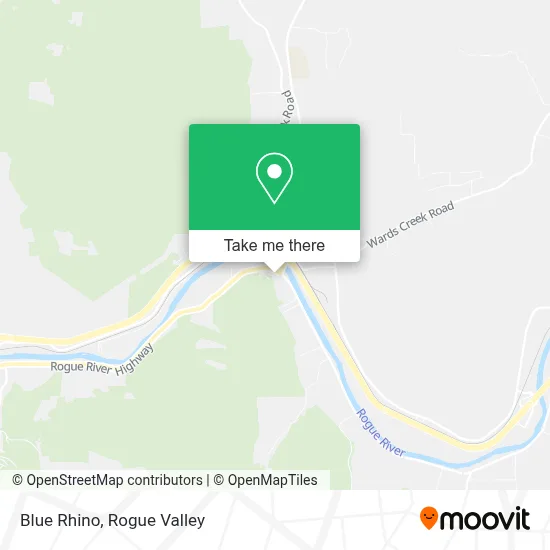 Blue Rhino map