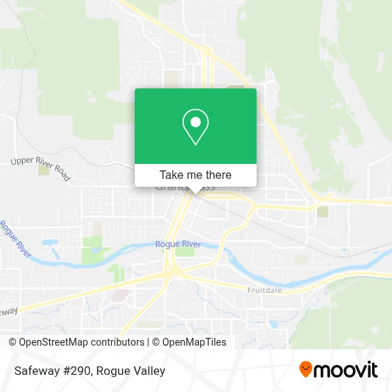 Safeway #290 map