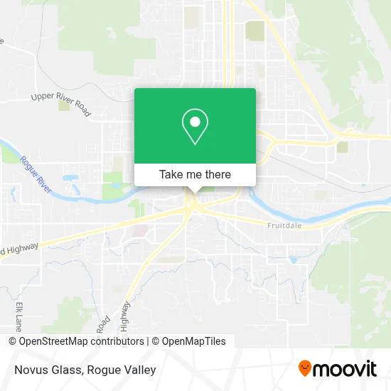 Novus Glass map