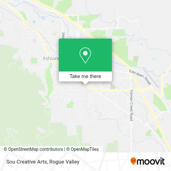 Sou Creative Arts map