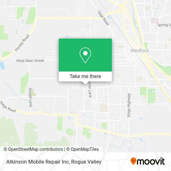 Atkinson Mobile Repair Inc map