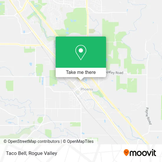 Taco Bell map
