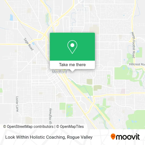 Look Within Holistic Coaching map