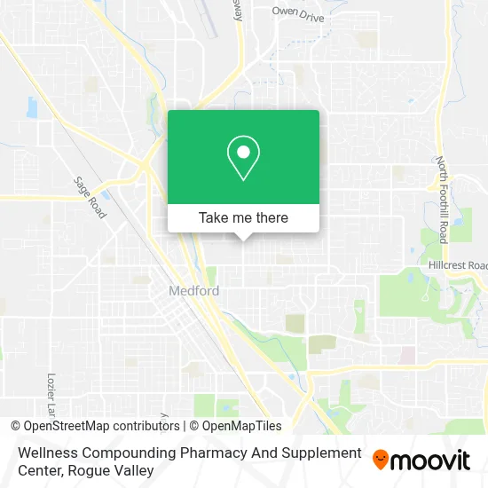Wellness Compounding Pharmacy And Supplement Center map