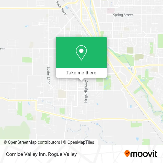 Comice Valley Inn map