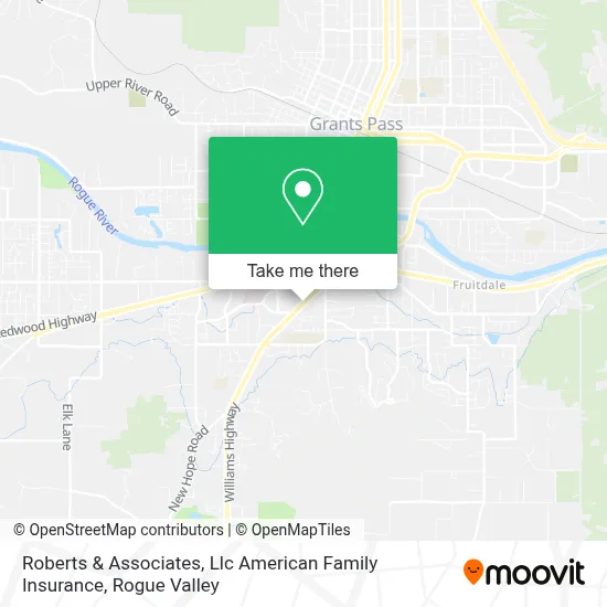 Roberts & Associates, Llc American Family Insurance map
