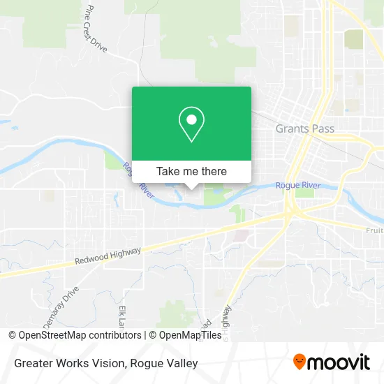Greater Works Vision map