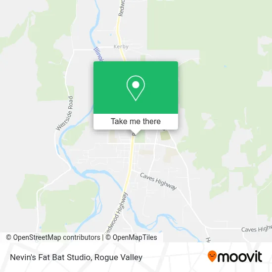 Nevin's Fat Bat Studio map