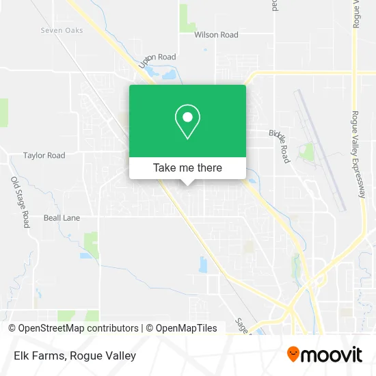 Elk Farms map