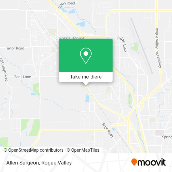 Allen Surgeon map
