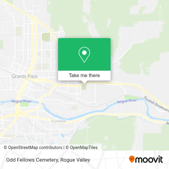 Odd Fellows Cemetery map