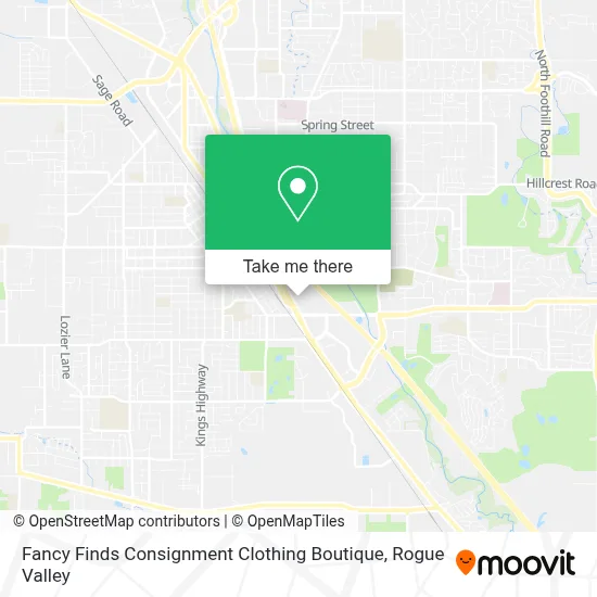 Fancy Finds Consignment Clothing Boutique map
