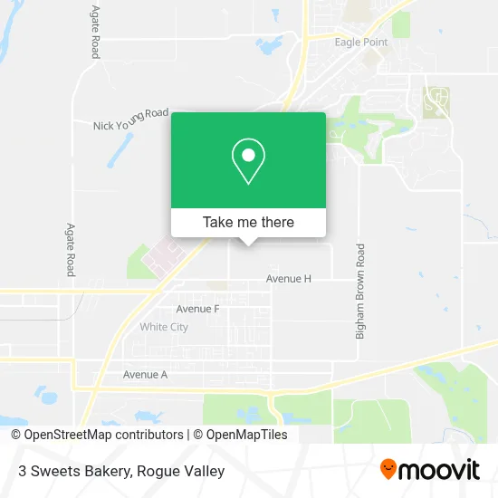 3 Sweets Bakery map