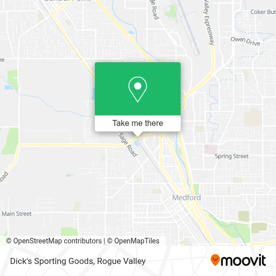 Dick's Sporting Goods map