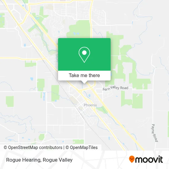 Rogue Hearing map