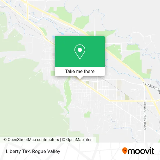 Liberty Tax map
