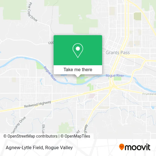 Agnew-Lytle Field map
